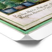 Dutch Garden, 1650 (mit Papier) Poster (Ecke)