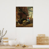 Dutch Genre Scene, 1668 Poster (Küche)