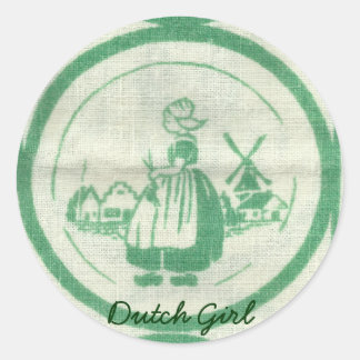 Dutch Girl Stickers