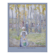 "Dutch Girls with Pails" von Frederick C Frieseke