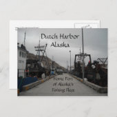Dutch Harbour Spit Dock Postkarte (Vorne/Hinten)