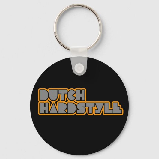 Dutch Hardstyle Hardbass music qlimax q base Schlüsselanhänger (Vorderseite)