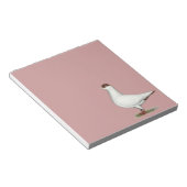 Dutch Helmet Pigeon Notizblock (angewinkelt)