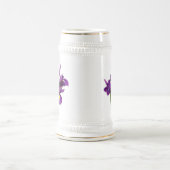 Dutch Iris Lila Sensation Bierglas (Mittel)