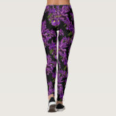 Dutch Iris Lila Sensation Leggings (Rückseite)