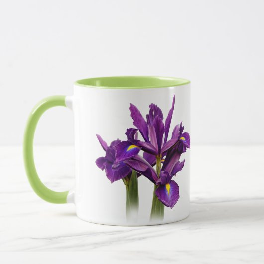 Dutch Iris Lila Sensation Tasse (Links)