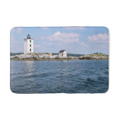 Dutch Island Lighthouse, Rhode Island Bath Mat Badematte (Vorderseite)