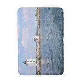 Dutch Island Lighthouse, Rhode Island Bath Mat Badematte (Vorderseite Vertikal)
