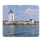 Dutch Island Lighthouse Rhode Island Cutting Board Schneidebrett (Vorderseite)