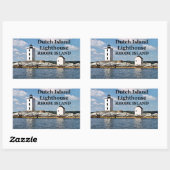 Dutch Island Lighthouse, Rhode Island Stickers (Blatt)