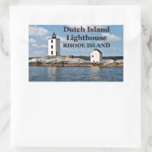 Dutch Island Lighthouse, Rhode Island Stickers (Tasche)