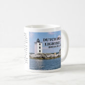 Dutch Island Lighthouse, Rhode Island Tasse (VorderseiteRechts)