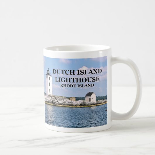 Dutch Island Lighthouse, Rhode Island Tasse (Rechts)
