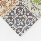 Dutch Keramik Tiles Fleecedecke (Ecke)