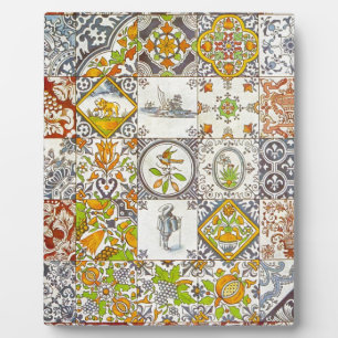 Dutch Keramik Tiles Fotoplatte