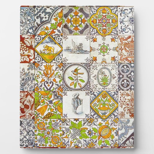 Dutch Keramik Tiles Fotoplatte (Vorderseite)