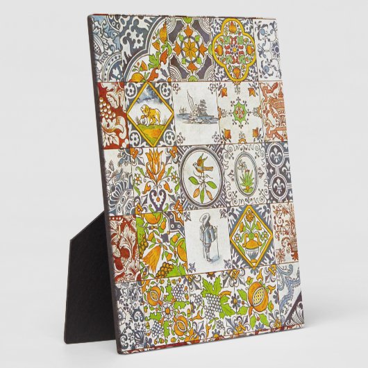 Dutch Keramik Tiles Fotoplatte (Seite)