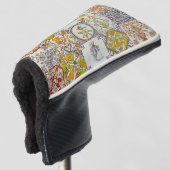 Dutch Keramik Tiles Golf Headcover (3/4 Vorderseite)