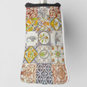Dutch Keramik Tiles Golf Headcover (Rotieren 90)