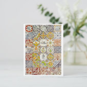 Dutch Keramik Tiles Postkarte (Stehend Vorderseite)