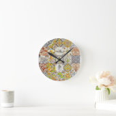 Dutch Keramik Tiles Runde Wanduhr (Zuhause)