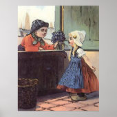 Dutch Kids Wash Room Poster (Vorne)