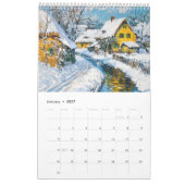 Dutch Landscapes in Bold Acrylic – 2026 Calendar Kalender (Jan 2027)