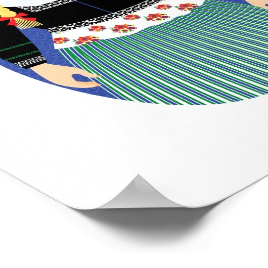 Dutch Matryoshka Poster (Ecke)