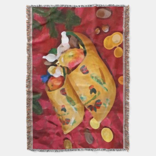 Dutch_ Merry Christmas_blanket Decke (Vorderseite Vertikal)