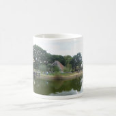 Dutch Mill Reflection Panorama Coffee Tasse (Mittel)