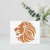 Dutch Modern Lion Postkarte (Stehend Vorderseite)
