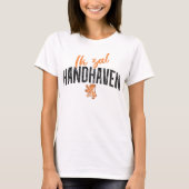Dutch Motto Ik Zal Handhaven T-Shirt (Vorderseite)