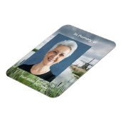 Dutch Netherlands windmill  Memorial Keepsake  Magnet (Linke Seite)