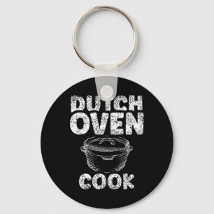 Dutch Oven Cook Grillen Lover Iron Metal Dutch Ove Schlüsselanhänger