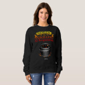 Dutch Oven Statement Grillen & Dopfen Original Dut Sweatshirt (Vorne ganz)