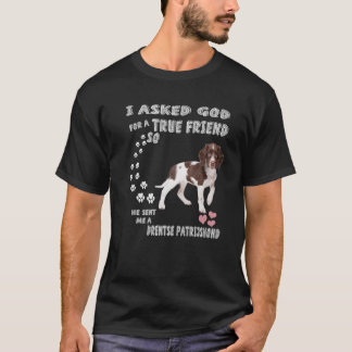 Dutch Partridge Dog Mama Vater Print, Niedlich Dre T-Shirt