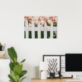 Dutch Pink Tulip Garten Poster (Heimbüro)