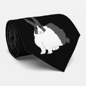 Dutch Rabbit Tie Krawatte (Gerollt)