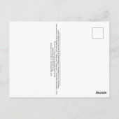 Dutch Salland Region Westerveldse Bos Forest Postkarte (Rückseite)