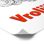 Dutch Santa Claus Poster (Ecke)