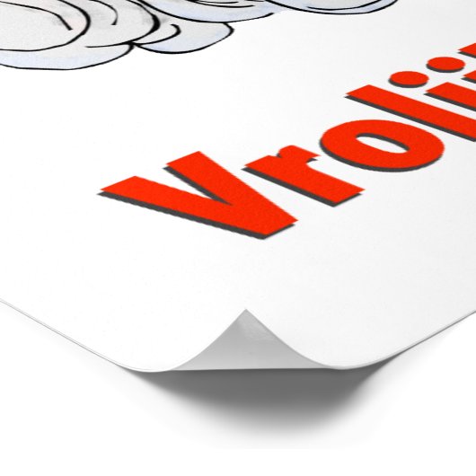 Dutch Santa Claus Poster (Ecke)