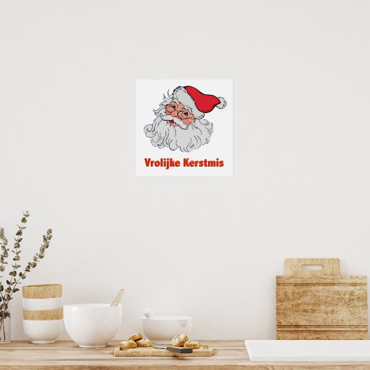 Dutch Santa Claus Poster (Küche)