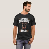 Dutch Shepherd Dog Breed Dutch Shepherd Dad for M T-Shirt (Vorne ganz)