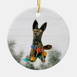Dutch Shepherd Dog Weihnachtsschmuck