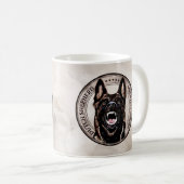 Dutch Shepherd - Hollandse Herdershond Kaffeetasse (VorderseiteRechts)