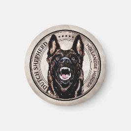 Dutch Shepherd - Hollandse Herdershond Magnet