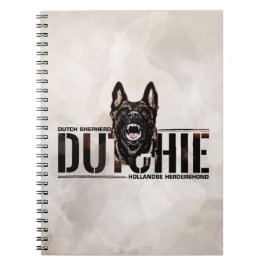 Dutch Shepherd - Hollandse Herdershond Notizblock