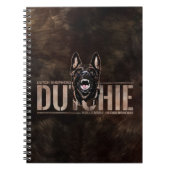 Dutch Shepherd - Hollandse Herdershond Notizblock (Vorderseite)