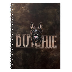 Dutch Shepherd - Hollandse Herdershond Notizblock