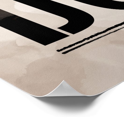 Dutch Shepherd - Hollandse Herdershond Poster (Ecke)